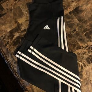 Black and White Adidas Women’s Leggings